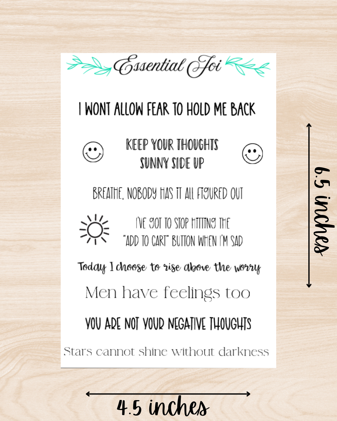 Anxiety Sticker Sheet