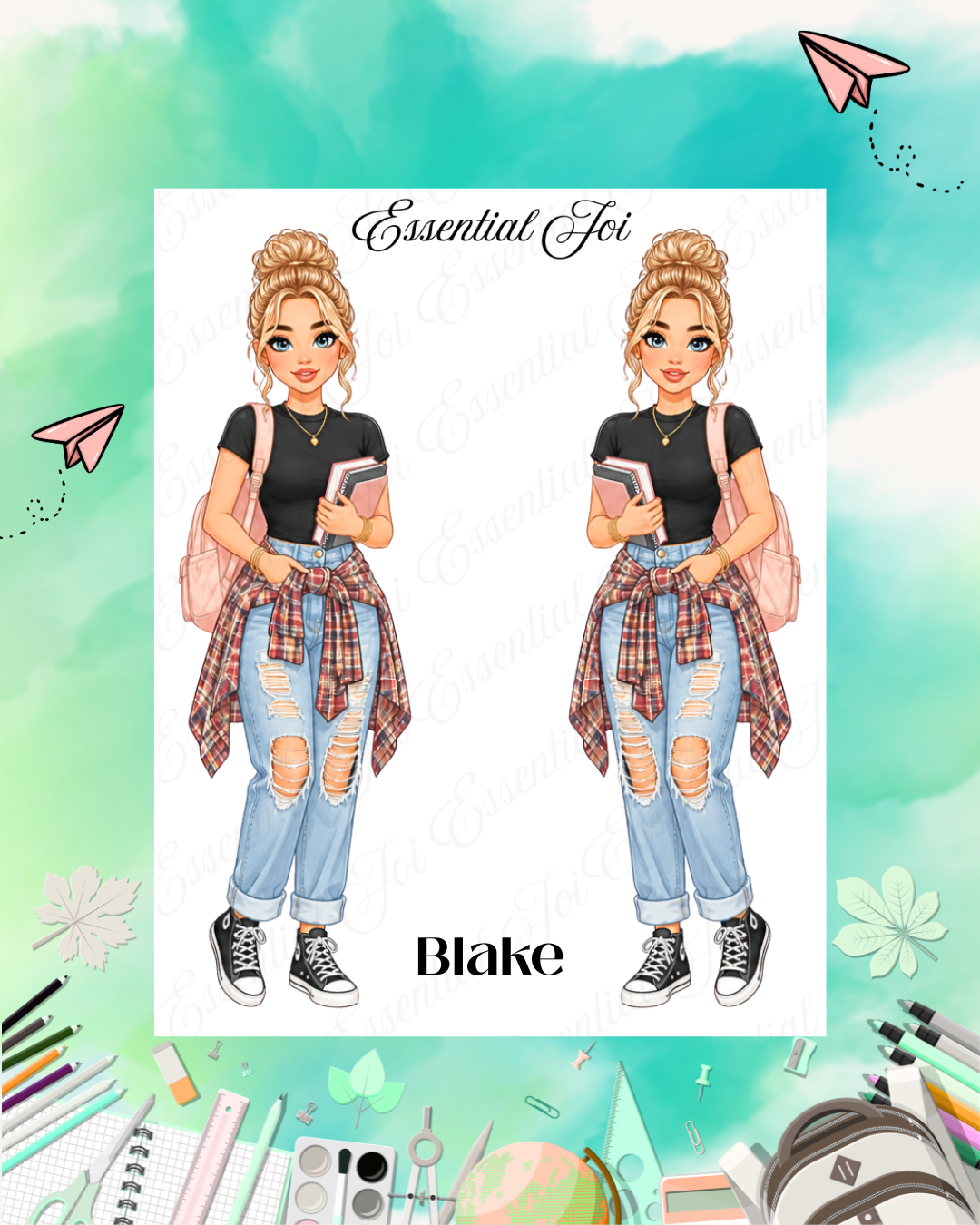 Blake Doll Sticker