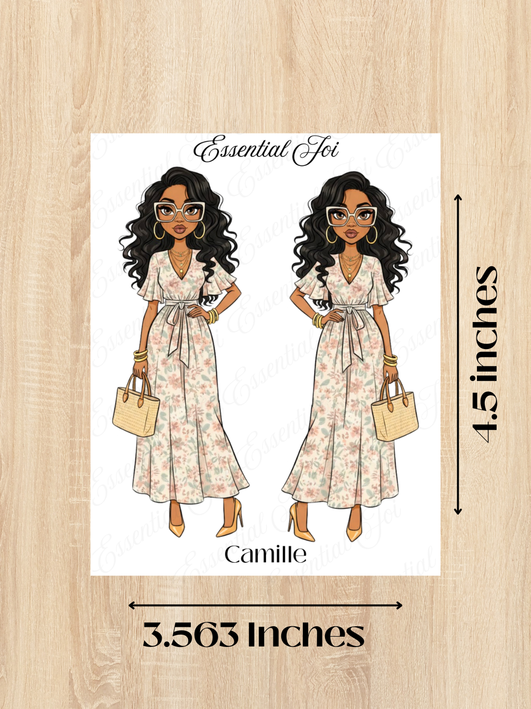 Camille Doll Stickers