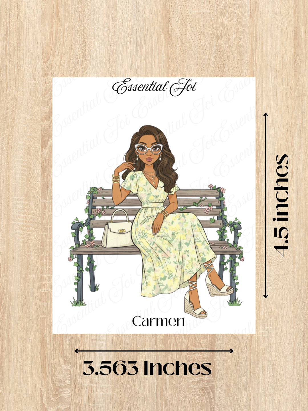 Carmen Doll Single Sticker
