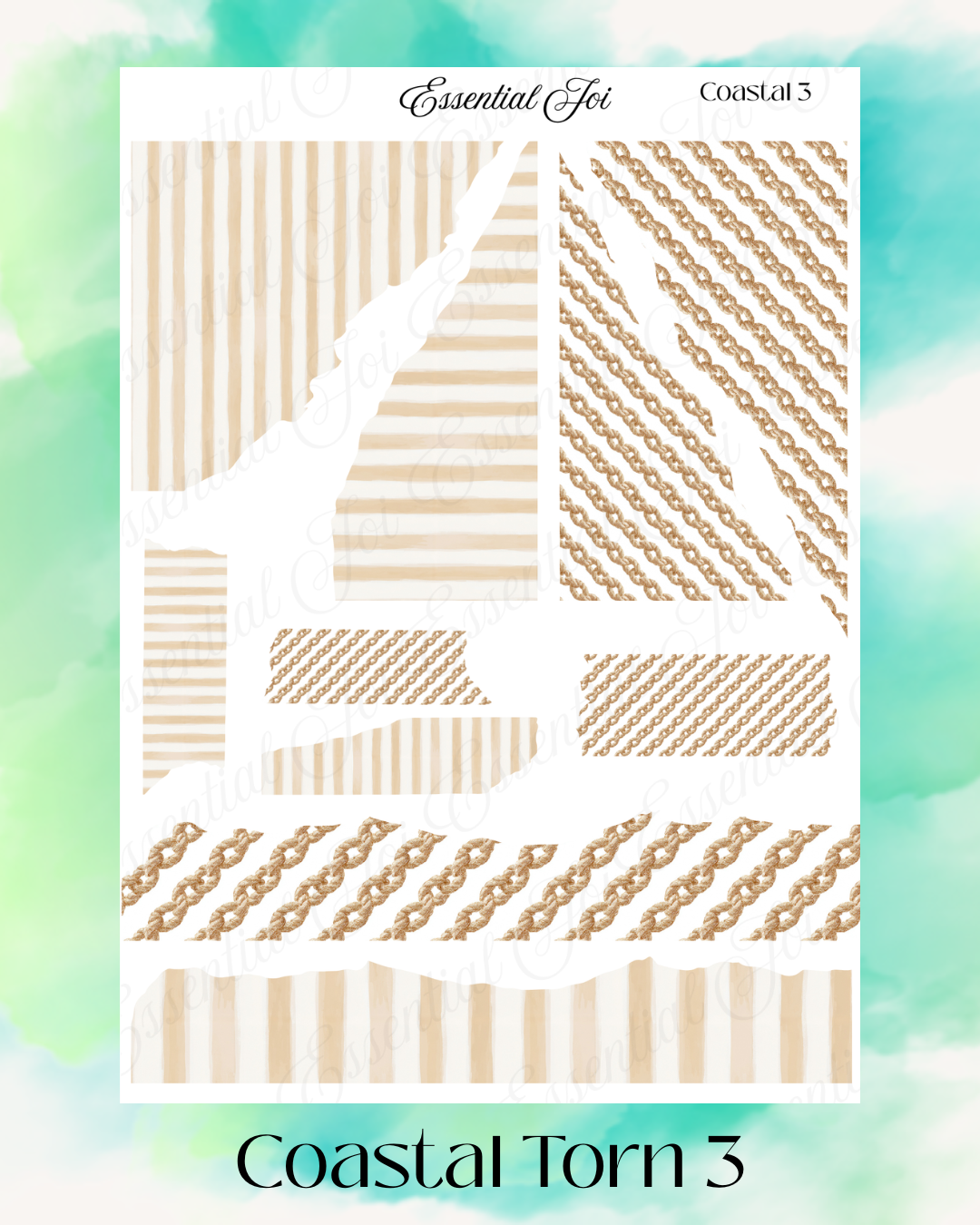 Coastal Torn 3 Paper