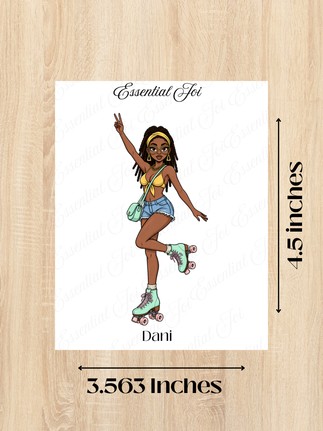 Dani Doll Single Sticker