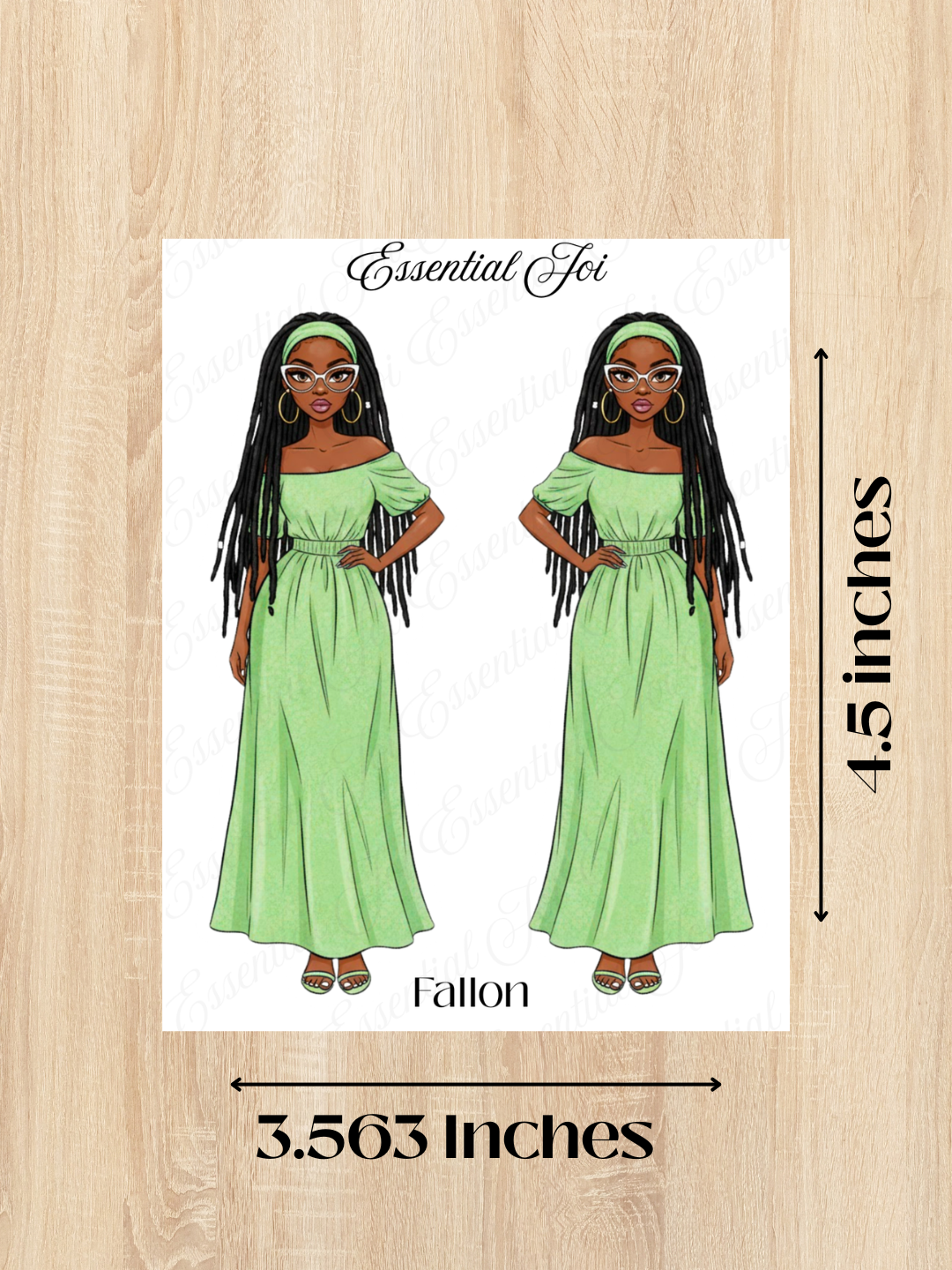 Fallon Doll Stickers