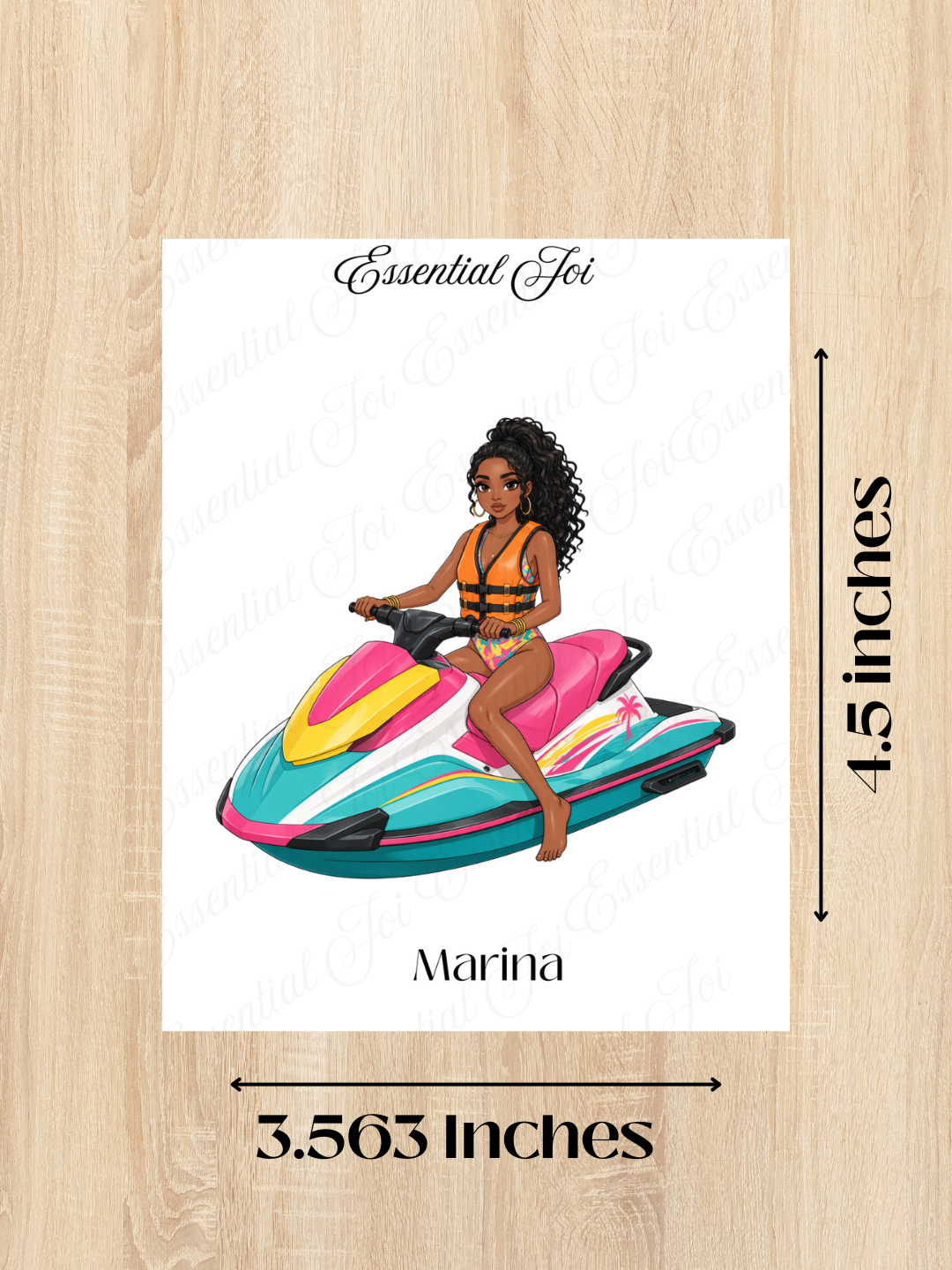 Marina Doll Single Sticker