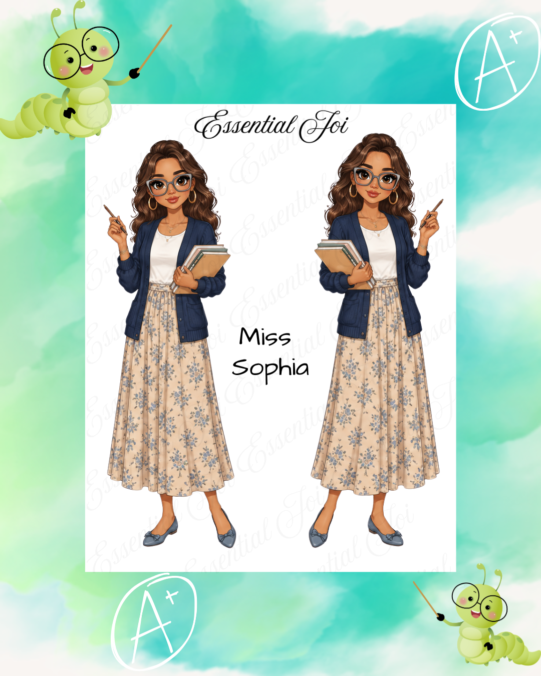Miss Sophia Doll Sticker