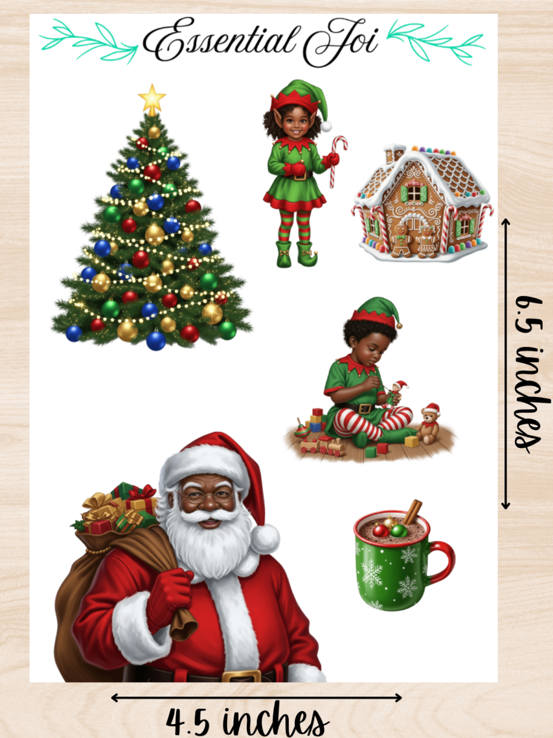 Santa's Helper Sticker Sheet