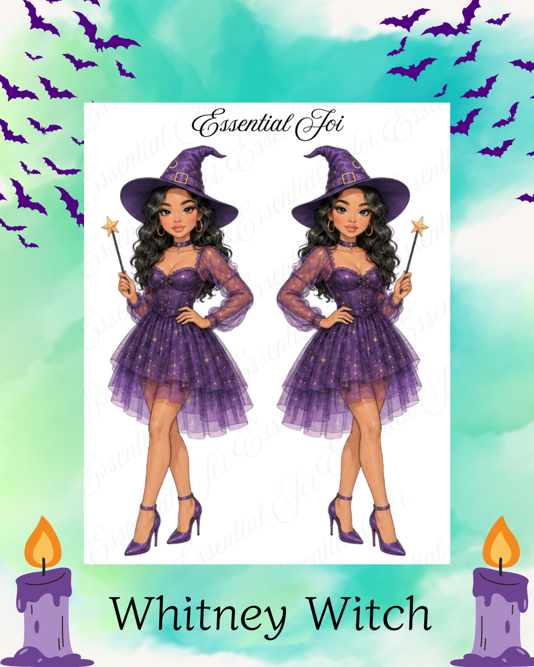 Whitney Witch Doll Sticker