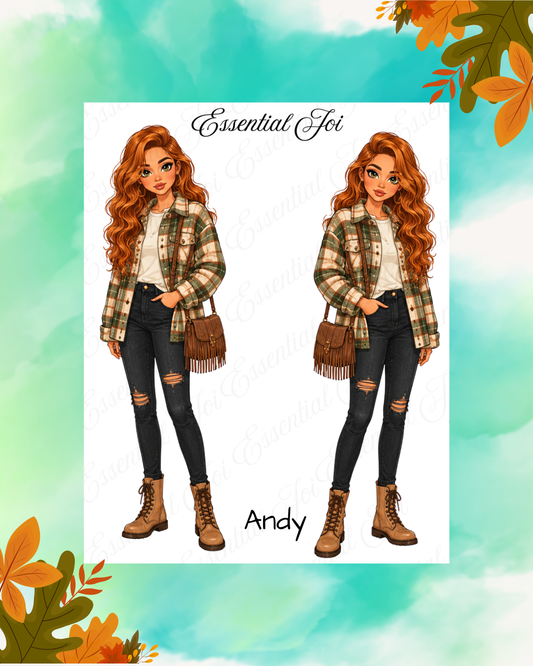 Andy Doll Sticker