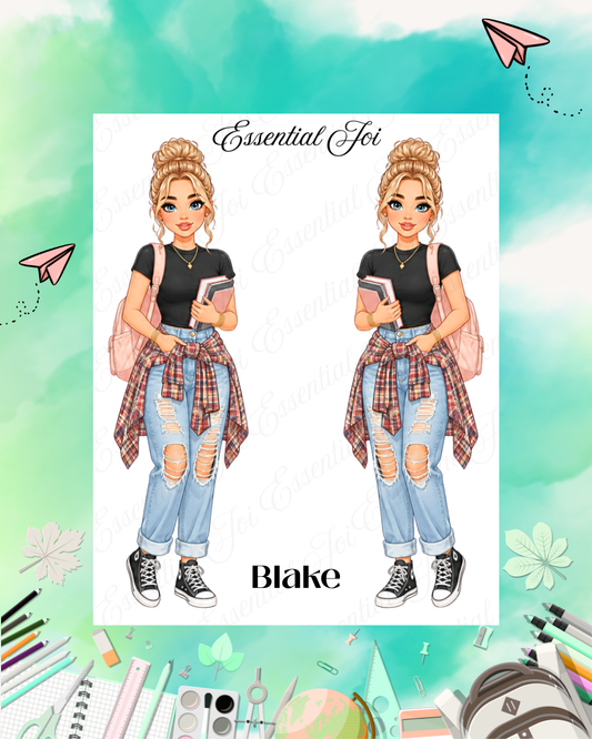 Blake Doll Sticker