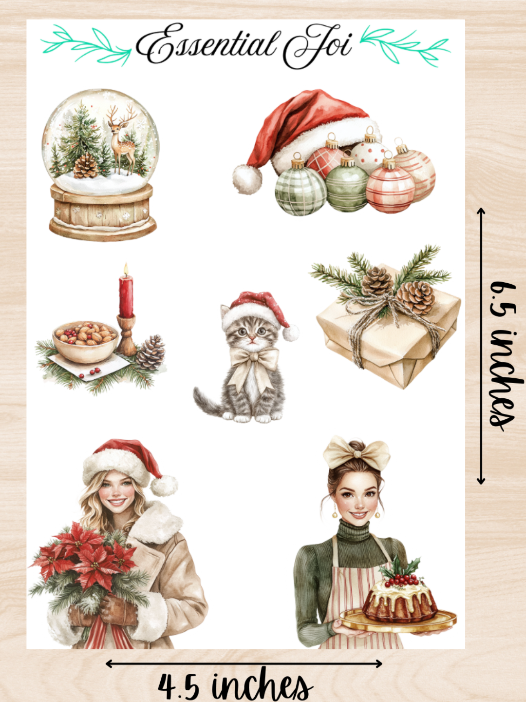 Sugar Pines Sticker Sheet