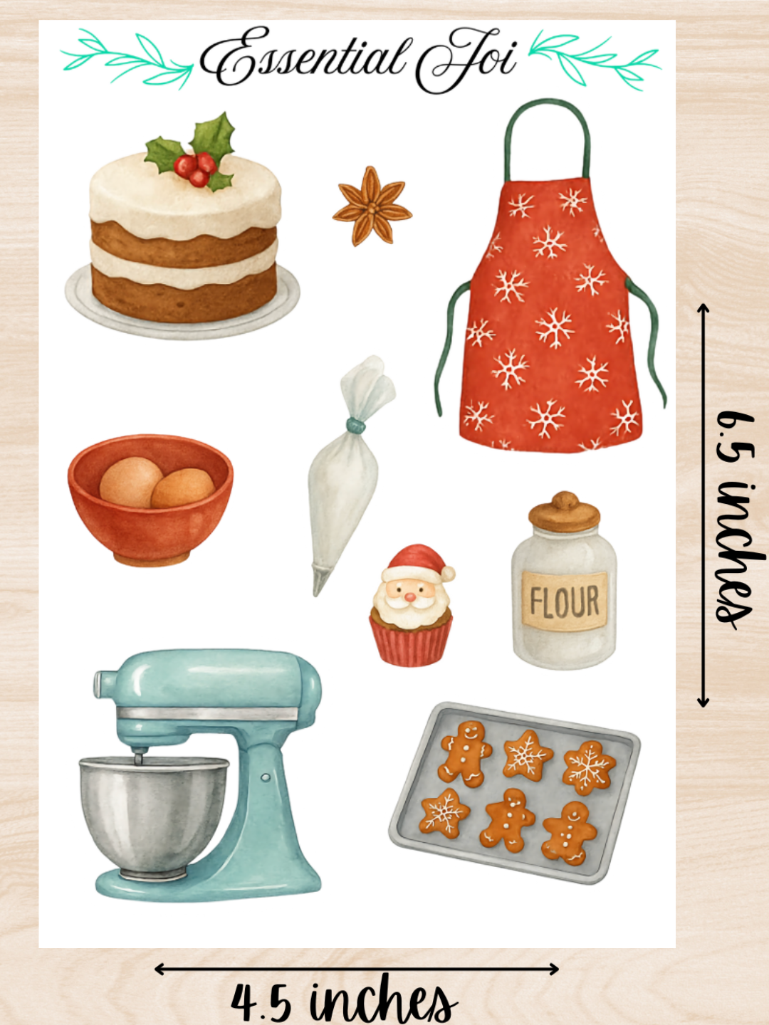 Christmas Delights Sticker Sheet