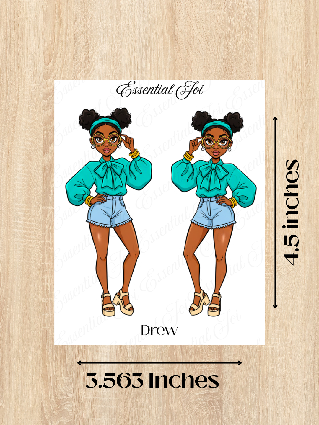 Drew Doll Stickers