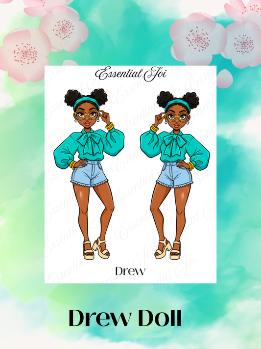 Drew Doll Stickers