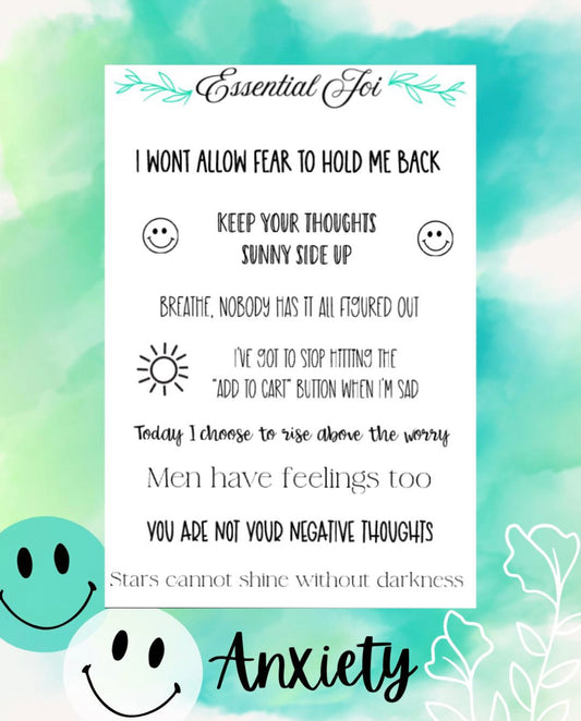 Anxiety Sticker Sheet