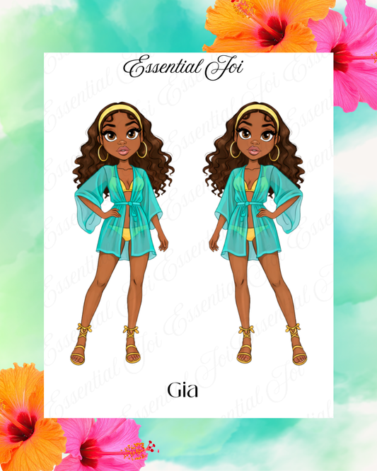 Gia Doll Stickers
