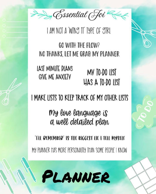 Planner Sticker Sheet