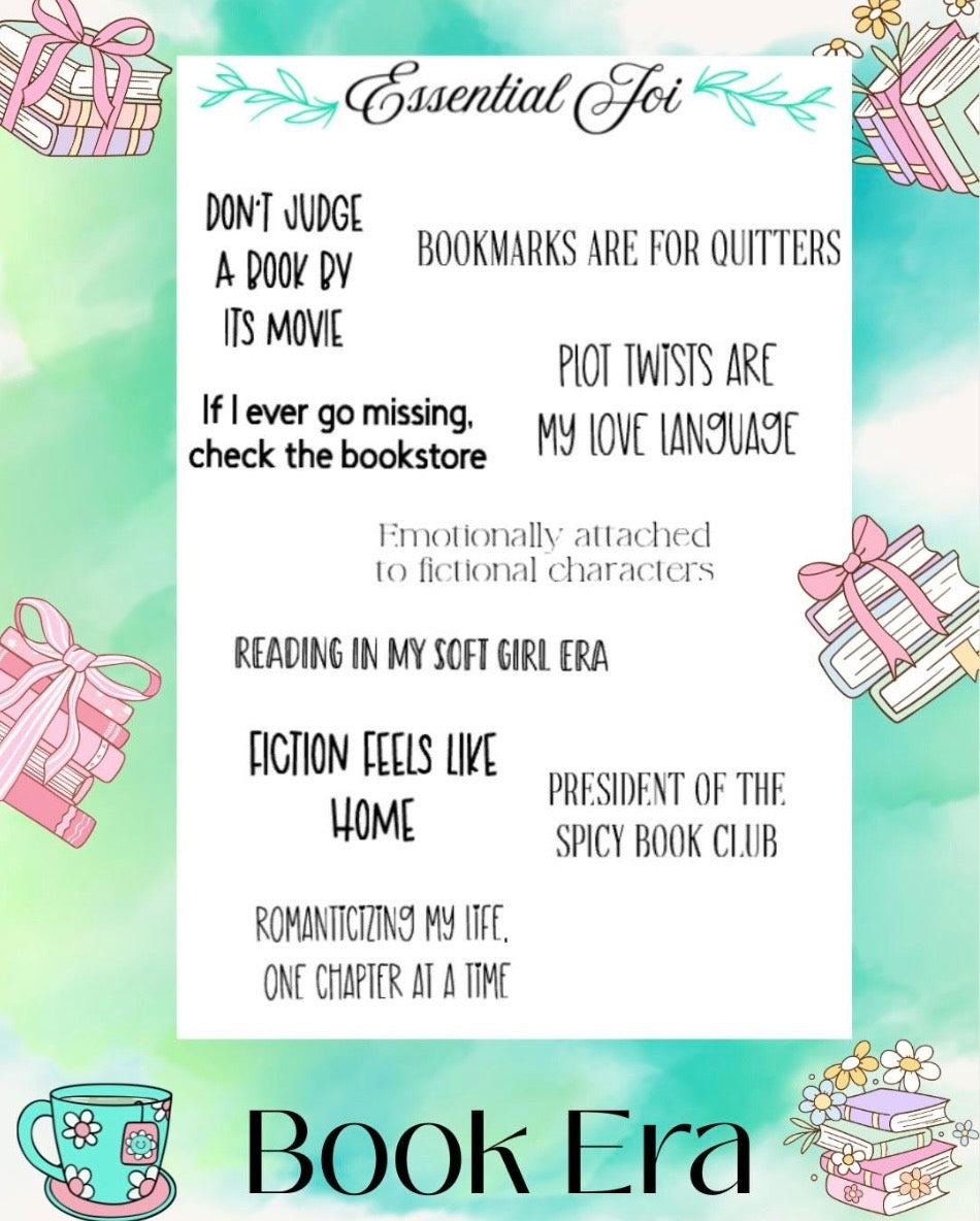 Book Era Sticker Sheet