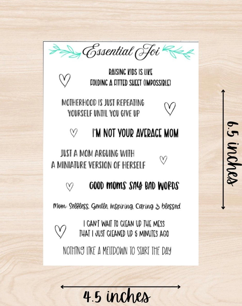 Modern Mom Sticker Sheet