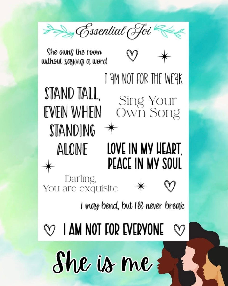 She is Me Sticker Sheet