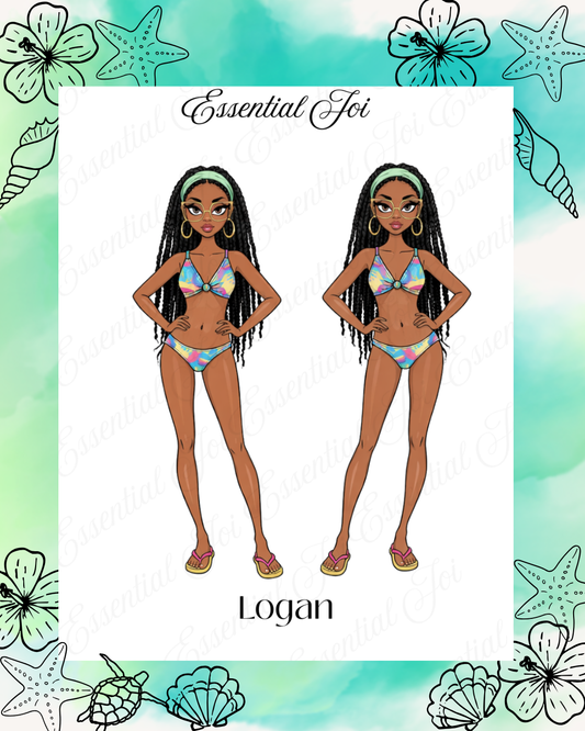 Logan Doll Stickers