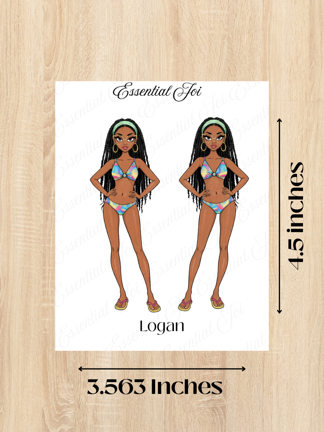 Logan Doll Stickers