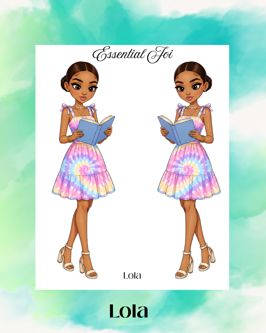 Lola Doll Sticker