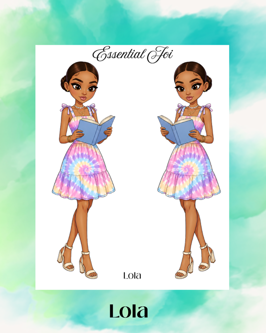 Lola Doll Sticker