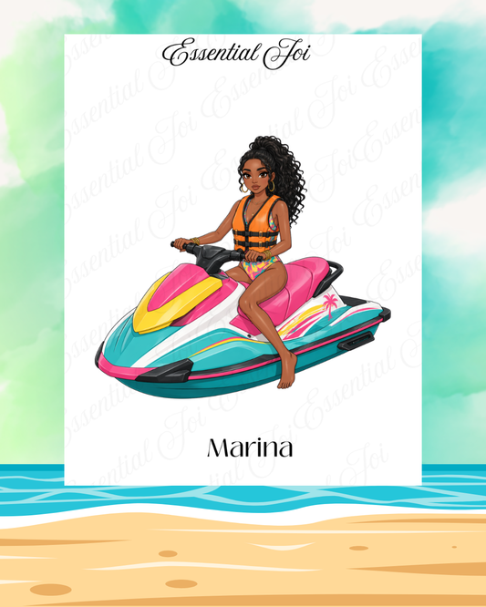 Marina Doll Single Sticker