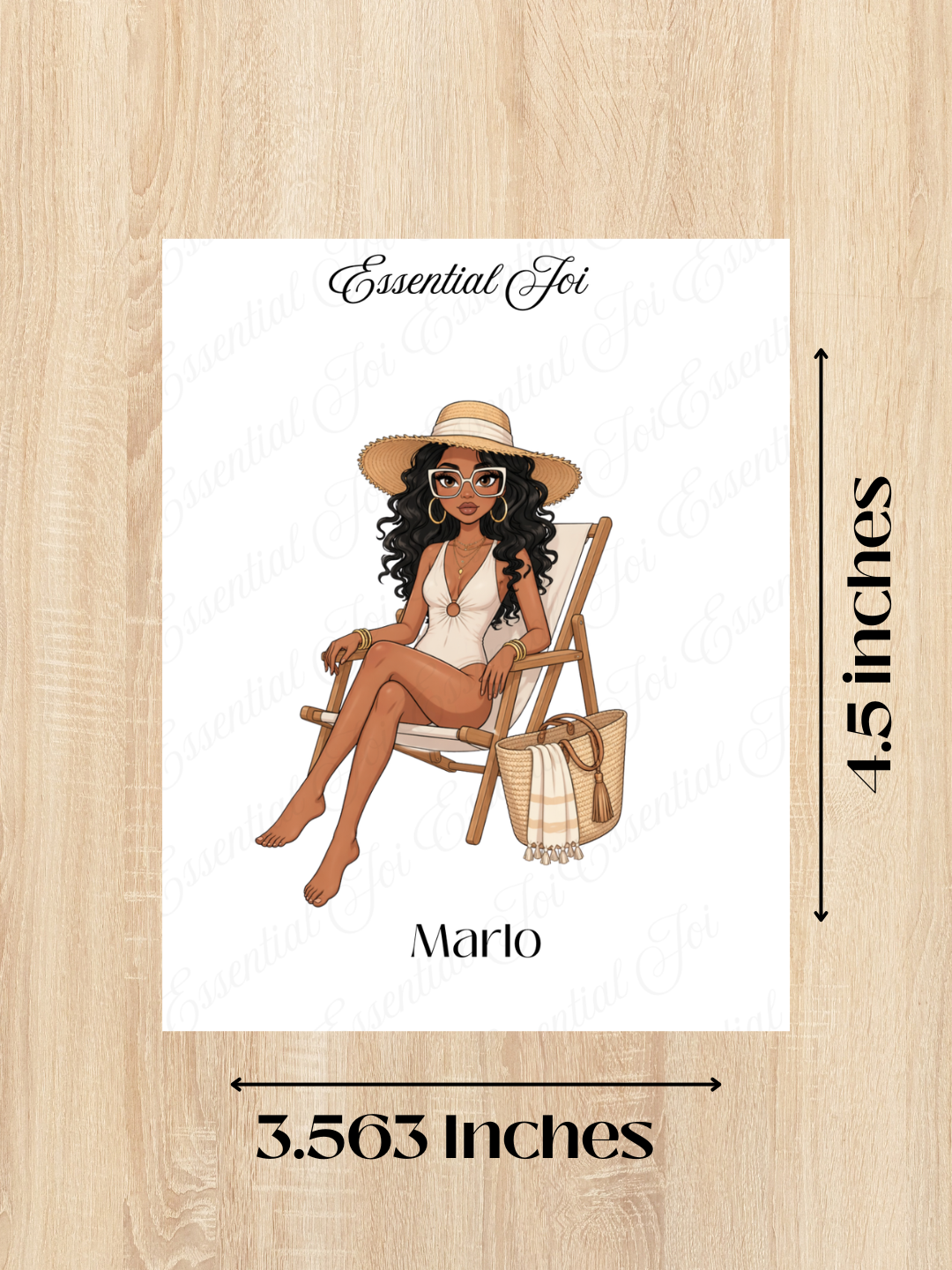 Marlo Doll Single Sticker