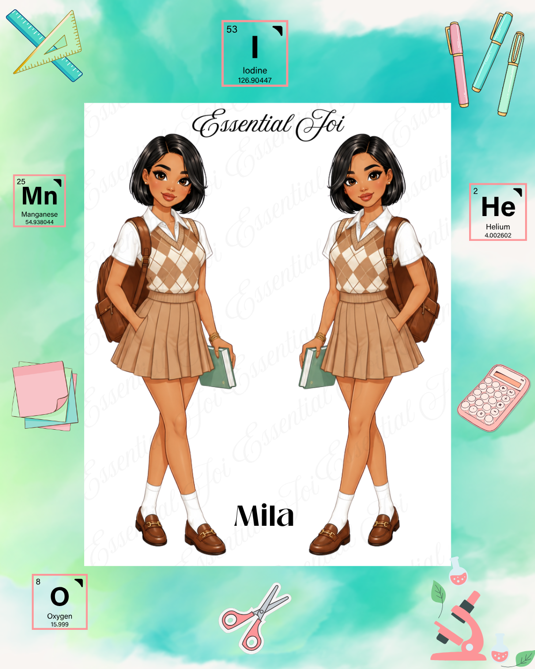 Mila Doll Sticker