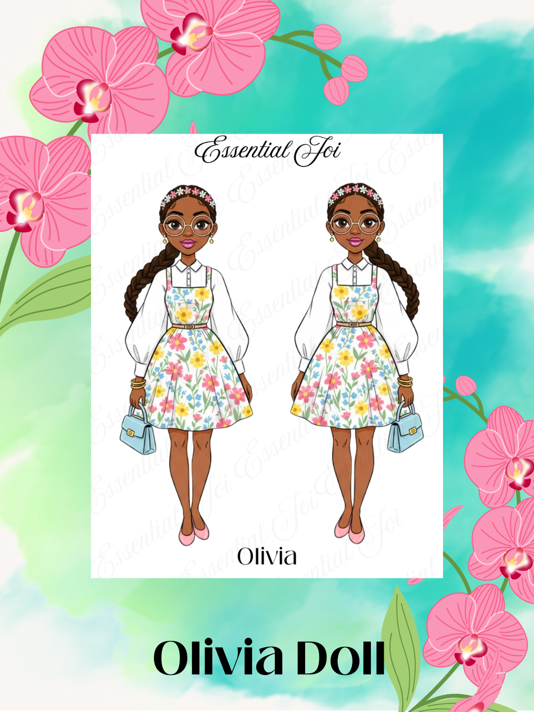 Olivia Doll Stickers