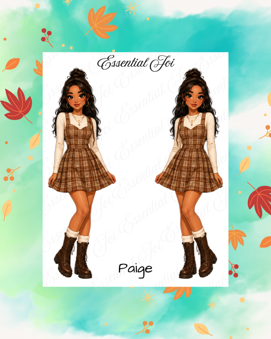 Paige Doll Sticker