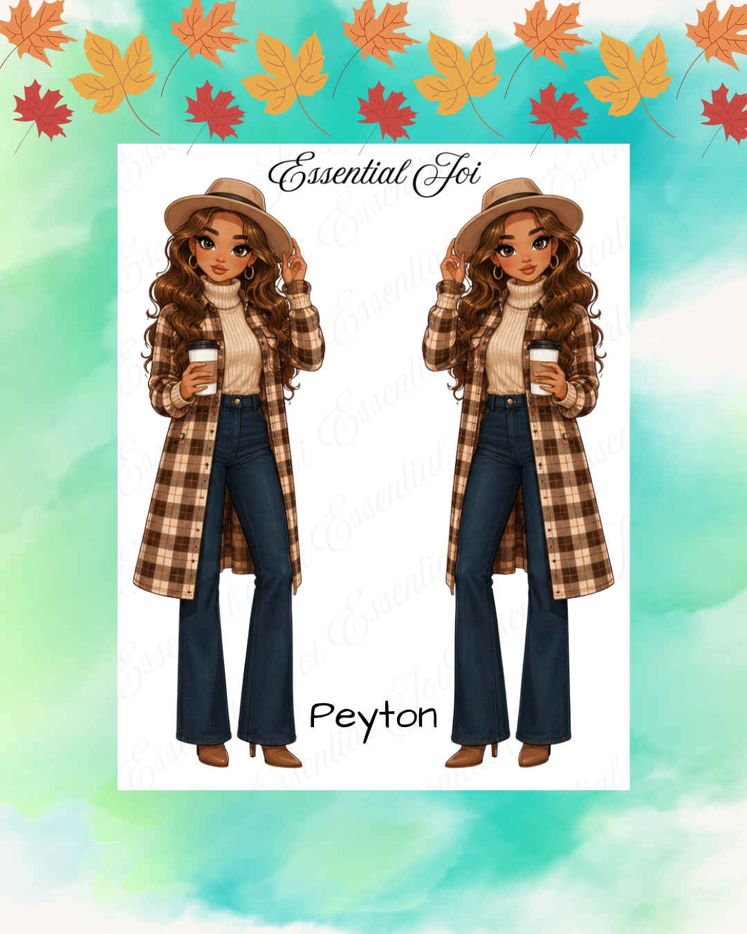 Peyton Doll Sticker