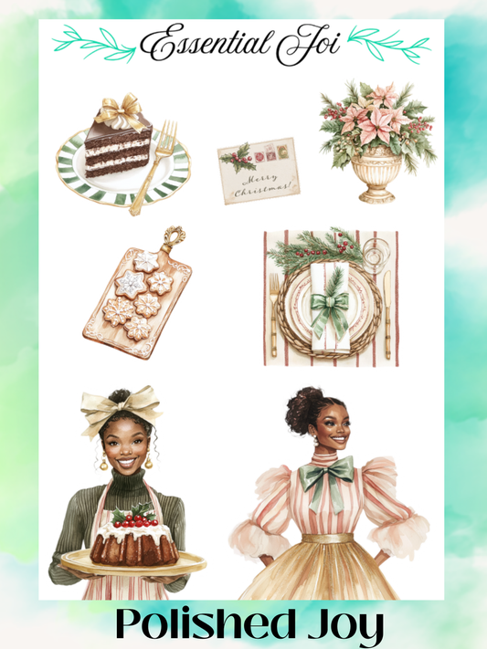 Polished Joy Sticker Sheet