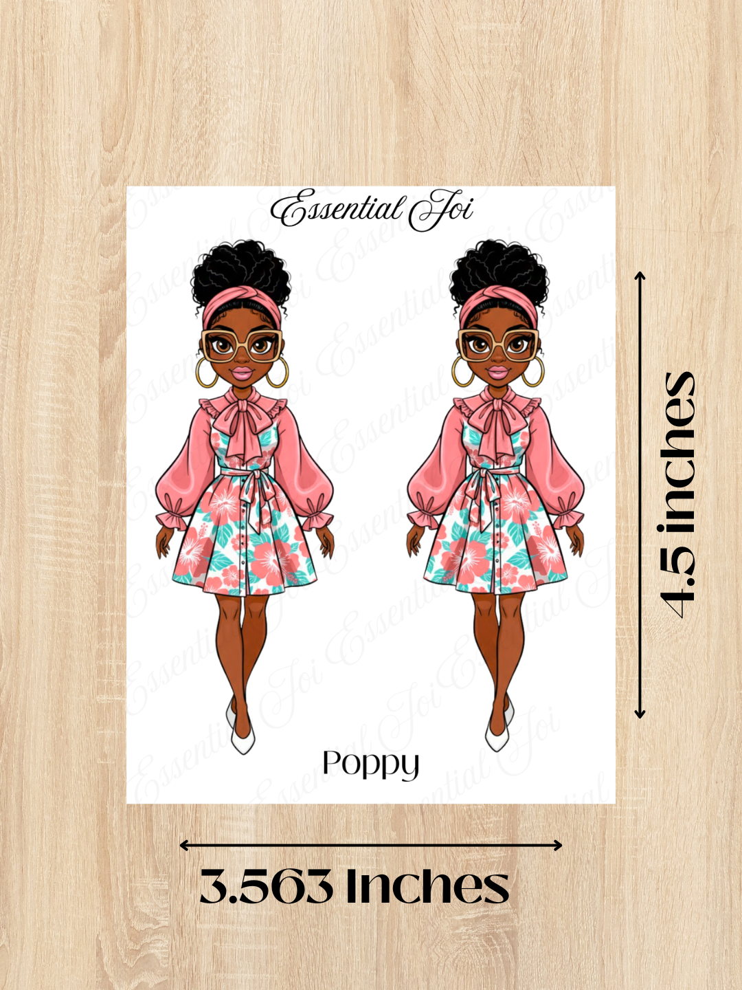 Poppy Doll Sticker