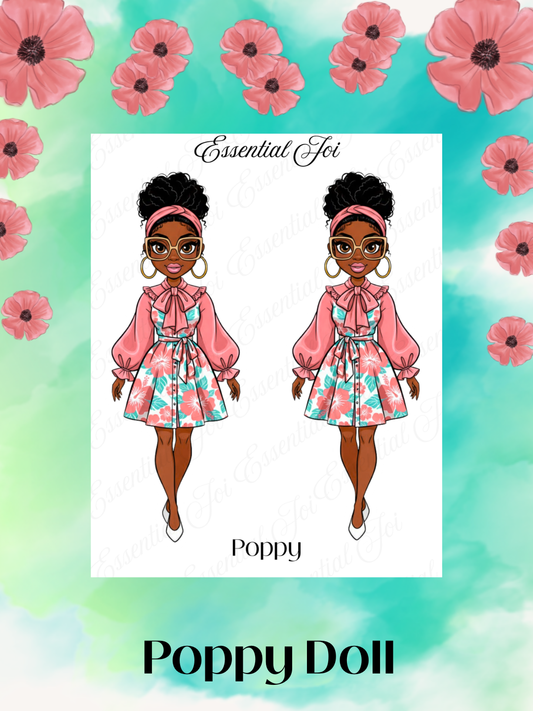 Poppy Doll Sticker