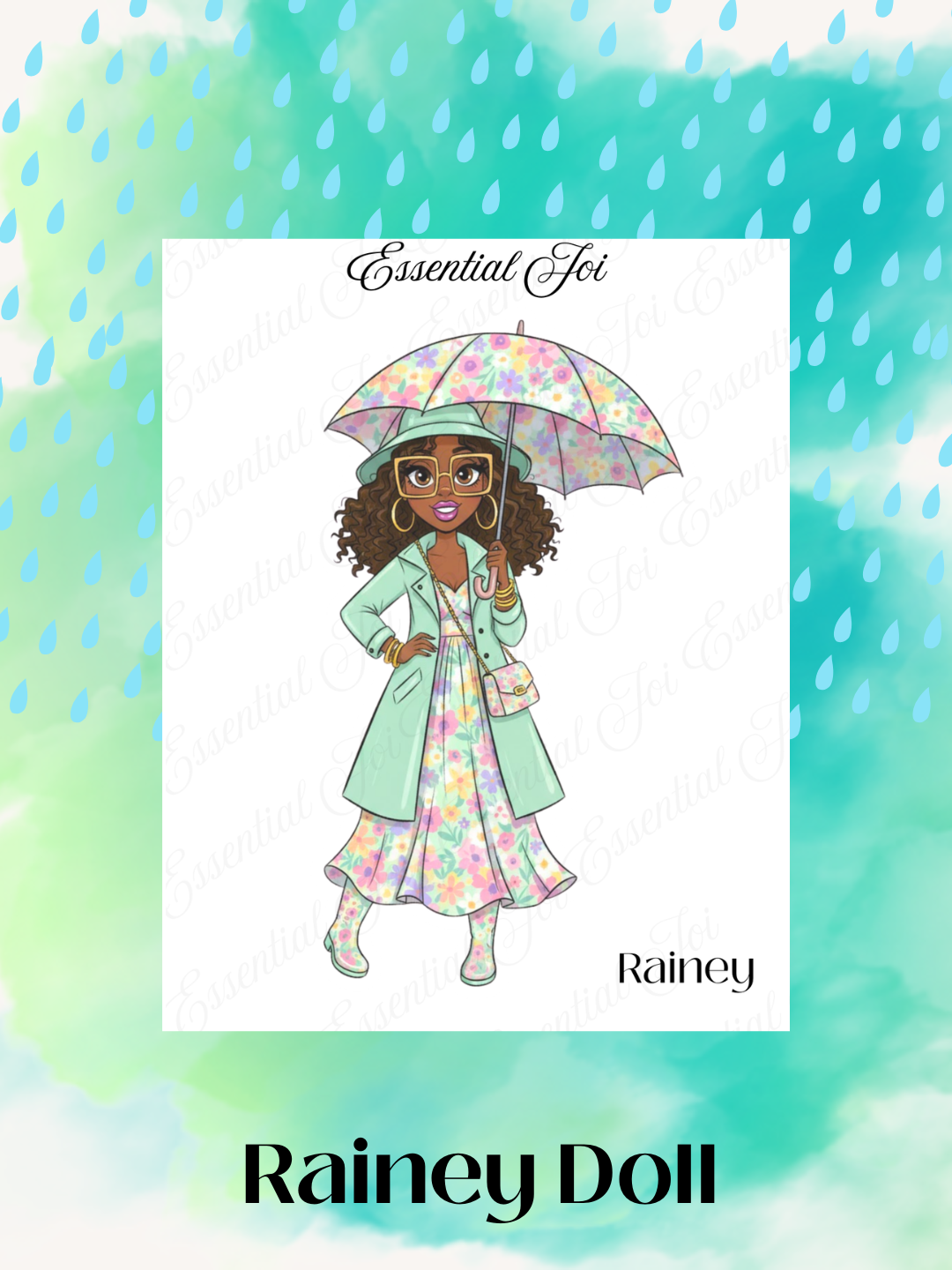 Rainey Doll Single Sticker