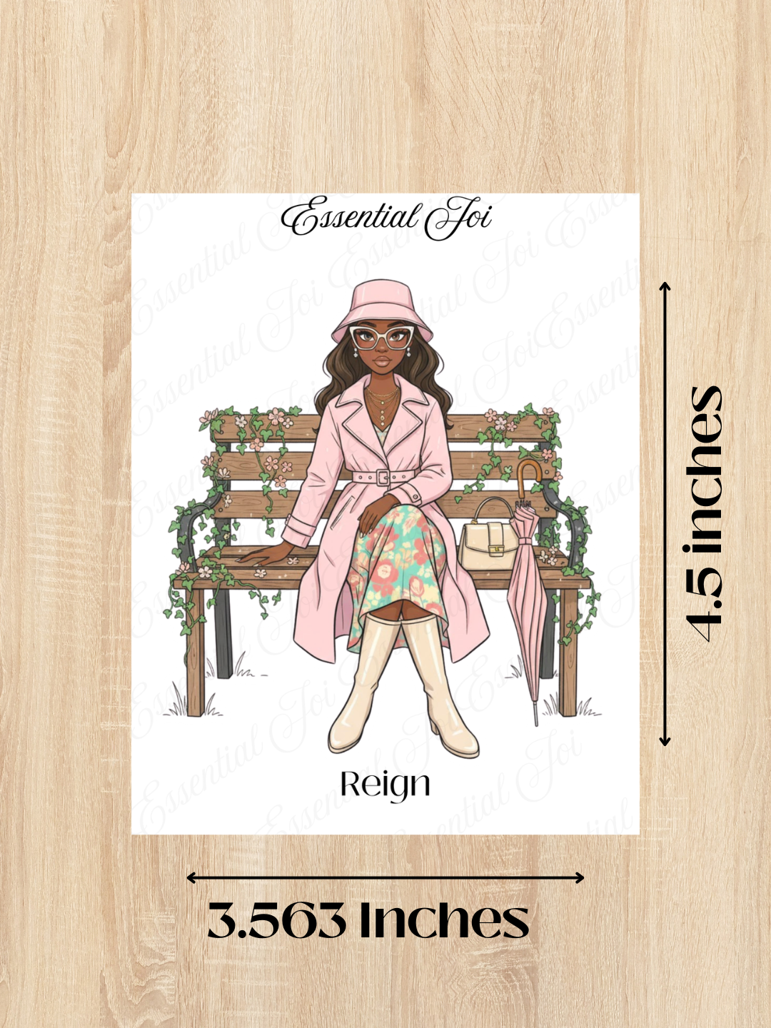 Reign Doll Single Sticker