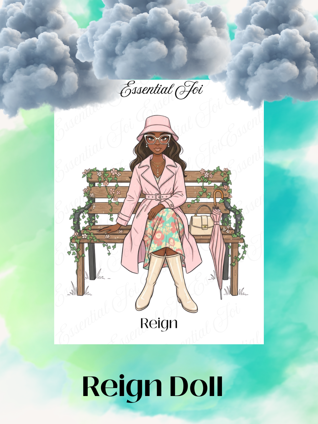 Reign Doll Single Sticker