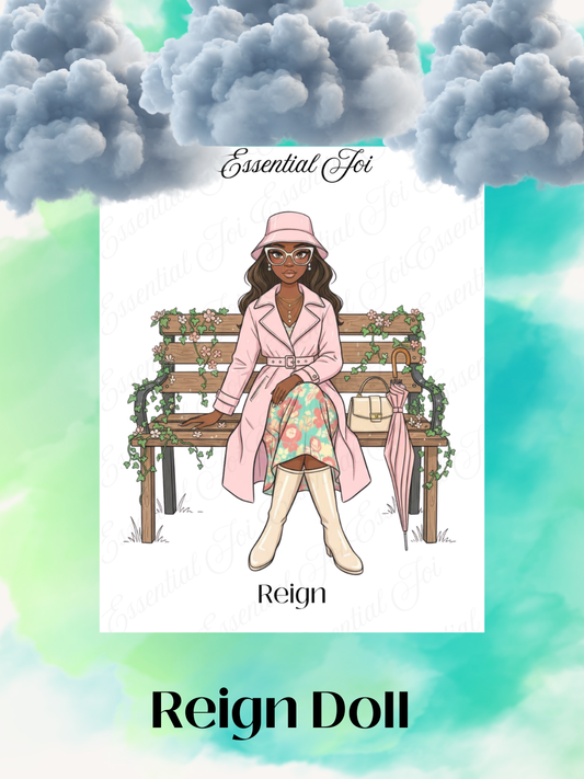 Reign Doll Single Sticker