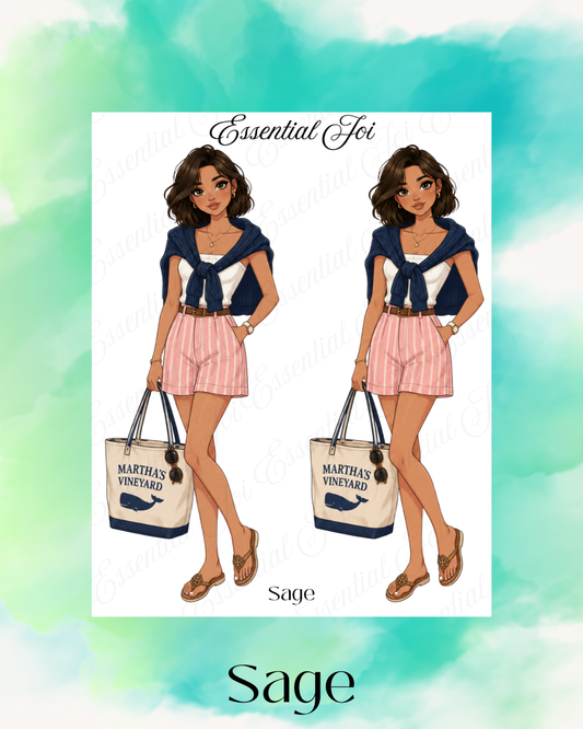 Sage Doll Sticker