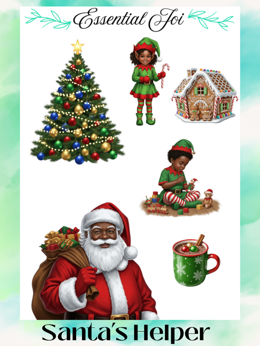 Santa's Helper Sticker Sheet