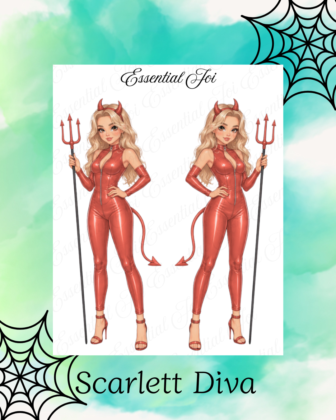 Scarlett Diva Doll Stickers