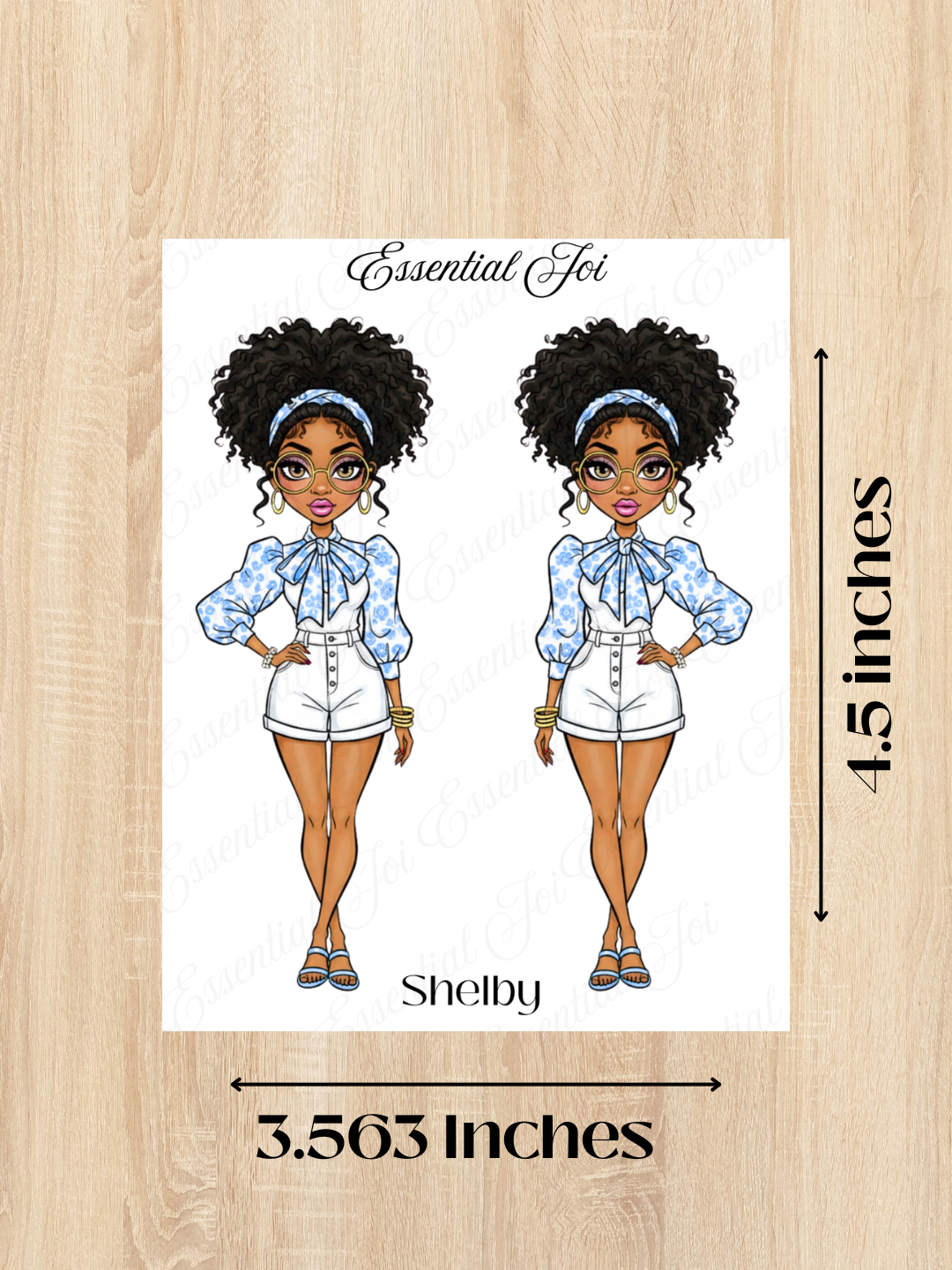 Shelby Doll Stickers