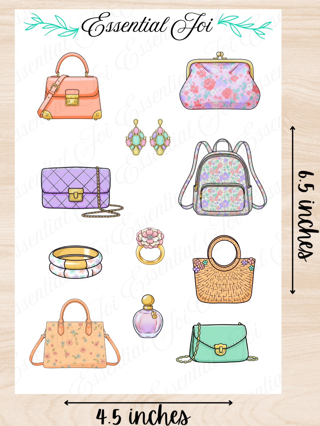 Spring Glam Sticker Sheet