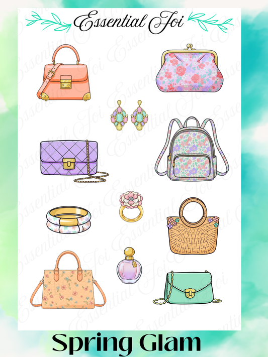Spring Glam Sticker Sheet