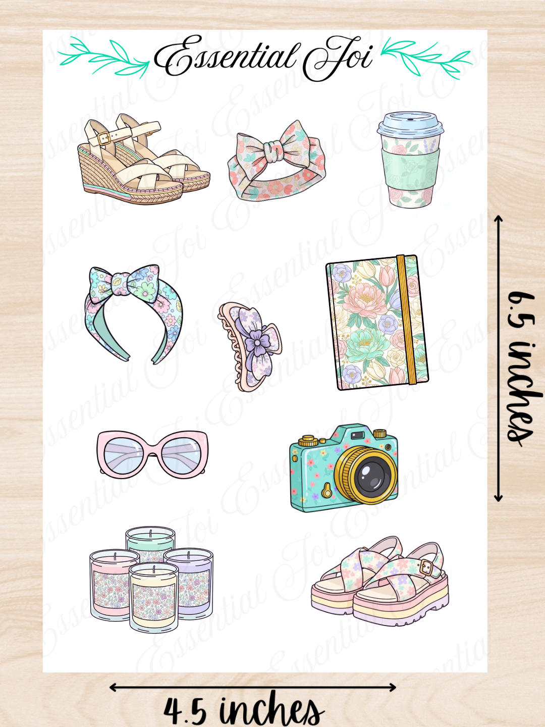 Spring Things Sticker Sheet