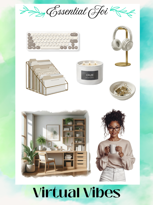 Virtual Vibes Decorative Sticker