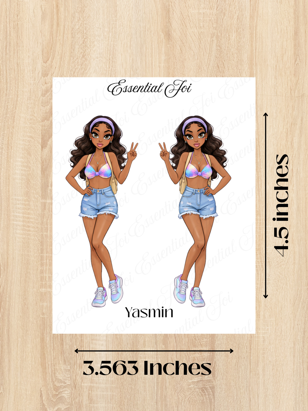 Yasmin Doll Stickers